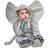Fiesta Elefant dragt til de mindste 6-12 mdr (H80-86 cm)