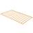 vidaXL Slatted Base with 13 Slats Sängram 120x200cm