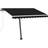vidaXL Freestanding Manual Retractable Markise