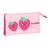 Safta Blackfit8 Berry Brilliant Triple Pencil Case