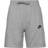 Nike Big Kid's Jersey Shorts - Carbon Heather/Black