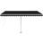 vidaXL Freestanding Manual Retractable Markise