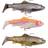 Savage Gear 4d Trout Rattle Shad 17cm 80gram Fire Trout