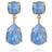 Caroline Svedbom Mini Drop Earrings - Gold/Ocean Blue Delite