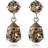 Caroline Svedbom Mini Drop Earrings - Silver/Greige