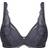 Triumph Wild Peony Florale Wired Padded Bra - Pebble Grey