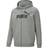 Puma Essentials Big Logo Full-Zip Hoodie - Medium Gray Heather