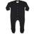 Larkwood Baby's Plain Long Sleeved Sleepsuit - Black