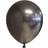 Krom Grå Ballon Metallisk