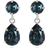 Caroline Svedbom Mini Drop Earrings - Silver/Montana