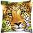 Vervaco Vervaco Leopard Cross Stitch Cushion, Multi-Colour