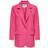 Only Lana Berry Long Blazer - Pink/Raspberry Sorbet