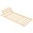 vidaXL Slatted Bed Base with 13 Slats Adjustable Head Sängram 70X200cm