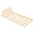 vidaXL Slatted Bed Base with 13 Slats Adjustable Head Sängram 80X200cm