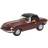 Oxford Jaguar E Type Soft Top Imperial Maroon