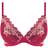 Wacoal Lace Perfection Plunge Push Up Bra - Cerise