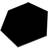 Hill Ceramic Basic Hex 25 KLC4173 22x25cm