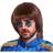 Wicked Costumes 60's Pop Wig Brown