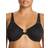 Wacoal Soft Embrace Front Close Racerback Bra - Black