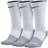 Nike Everyday Max Cushioned Training Crew Socks 3-pack Unisex - White/Wolf Grey/Black