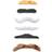 Vegaoo Moustache 6 stk. mix