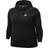 Nike Sportswear Essential Fleece Pullover Hoodie Plus Size Women's - Black/White