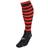 Precision Pro Hooped Football Socks Kids - Black/Red