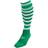 Precision Pro Hooped Football Socks Kids - Green/White