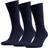 Amanda Christensen True Combed Cotton Socks 3-pack - Navy-2