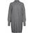Vero Moda Lefile Long Sleeve High Neck Dress - Medium Grey Melange