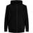 Jack & Jones JJEBASIC Sweat Zip Hood Noos Pull Cardigan Noir