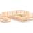 vidaXL 3075629 Loungeset, 1 Bord inkl. 8 Soffor