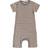 MarMar Copenhagen Plain Summer Rompy Romper - Rose/Grey Melange