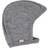 MarMar Copenhagen Hoody Wool Pointelle Hat- Grey Melange