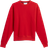 adidas Pharrell Williams Basics Crew Gender Neutral Sweatshirt - Vivid Red