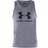 Under Armour Sportstyle Logo Tank Top Men - Steel Light Heather/Black