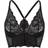 Gossard Glitter Deep V Wired Bralette - Black