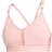 NIKE Dri-FIT Indy Light-Support Padded V-Neck Sports Bra - Pink Glaze/Pure/White