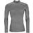 Under Armour Compression Mock da Uomo - Charcoal Light Heather/Nero