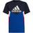 adidas Colorblock T-shirt - Legend Ink/Royal Blue/Vivid Red (HE9375)