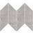 Bricmate J Chevron Norrvange Grey Left/Right 36612 25x9.8cm