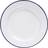 Olympia Enamel Flat tallrik 24.5cm 6st