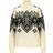 Dale of Norway Falun Heron Women’s Sweater - Offwhite/Black