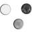 Creativ Company Powermagnet, diam. 5 mm, tykkelse 2 mm, 10 stk. 1 pk