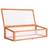 tectake Greenhouse for Raised Beds 115x53x34cm Træ
