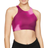 NIKE Yoga Dri-FIT Swoosh Medium-Support Printed Sports Bra - Cosmic Fuchsia/Iron Grey