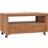 vidaXL Solid Wood Teak Natural TV Bench 80x41.9cm