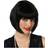 California Costumes Flapper Black Wig