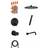 Damixa Silhouet (722203921) Sort, Krom
