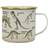 Gift Republic Enamel Cross Dinosaur Mug 50cl